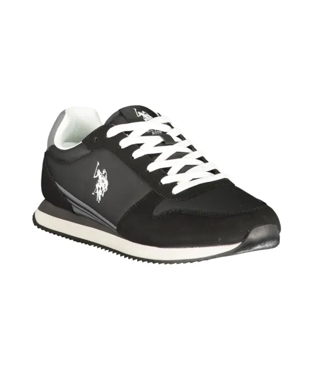 U.S. Polo Assn. - Ανδρικά Sneakers Happy HAPPY002M6YH1-BLK Μαύρο 2