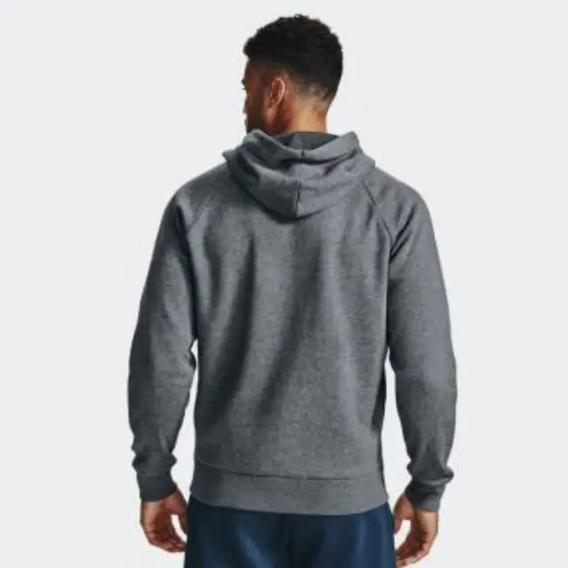 Under Armour Rival Fleece Full Zip Hoodie Grey 1357111-012 - XL 3