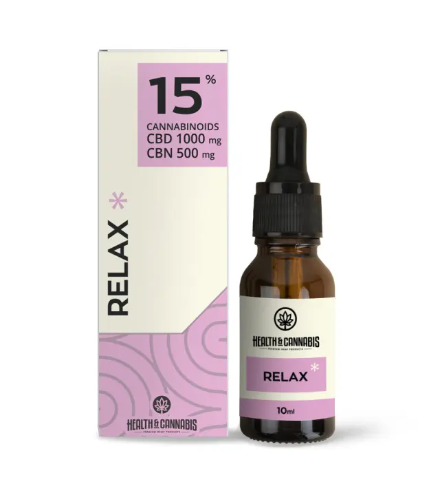 Health & Cannabis Relax CBD CBN 15%