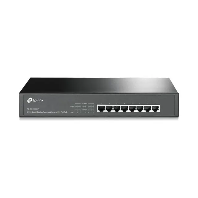 TP-LINK TL-SG1008MP v4 Unmanaged L2 PoE+ Switch με 8 Θύρες Gigabit (1Gbps) Ethernet και 8 SFP Θύρες 2