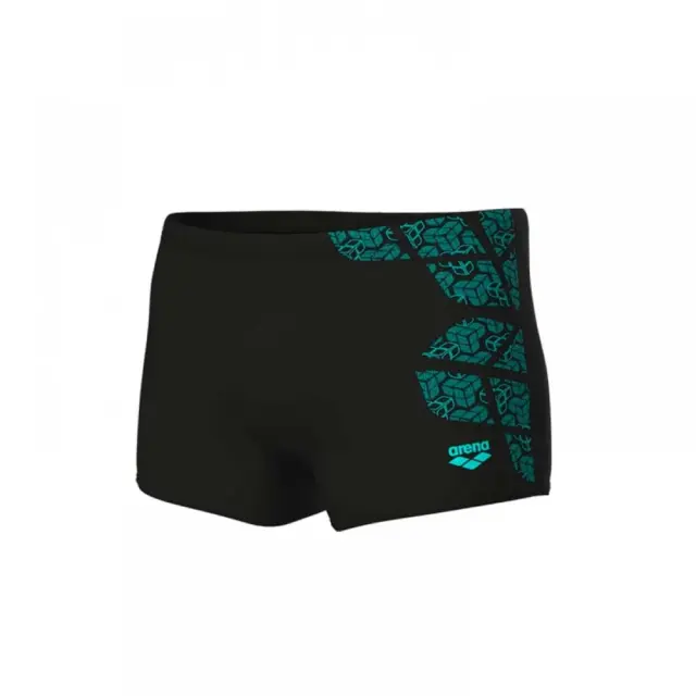 Arena Men's Kikko Swim Shorts Μαύρο - Γαλάζιο 010796-508 (Arena)