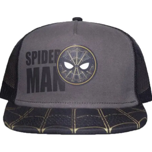 Difuzed Καπέλο Marvel Spider-Man No Way Home Webbed Brim Snapback Cap - Black (SB823888SPN)