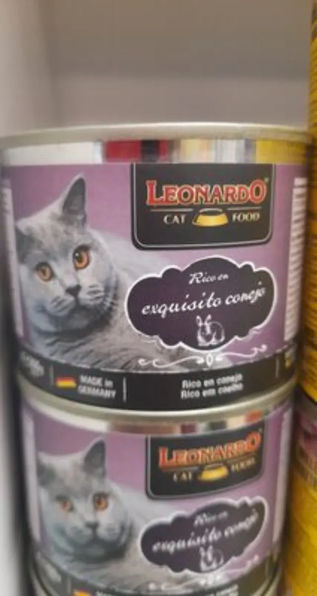 Leonardo Rabbit Κονσέρβα Γάτας με Πατέ Κουνέλι 200gr