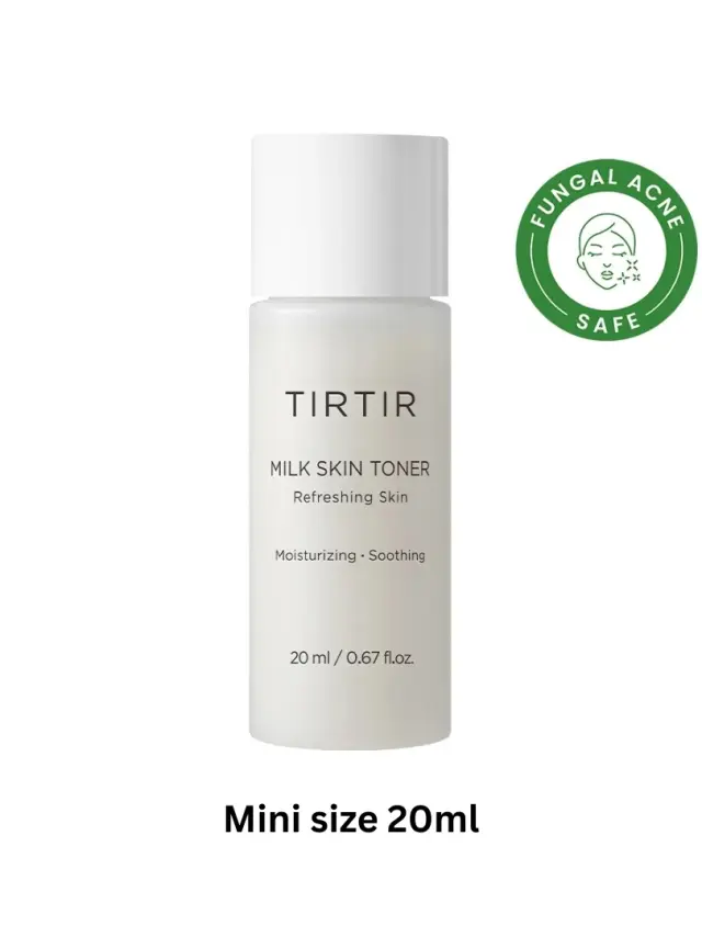 TIRTIR Milk Skin Toner Mini size 20 ml - Τονωτική λοσιόν με ρύζι για λάμψη