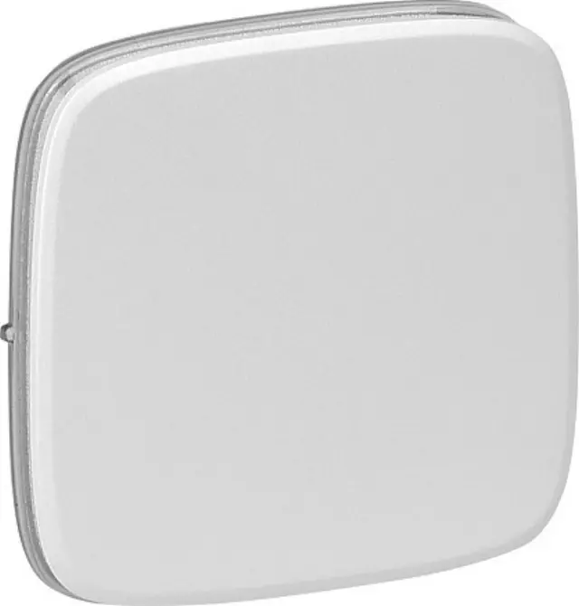 Cover plate Valena Allure - one/two-way switch or push-button - pearl