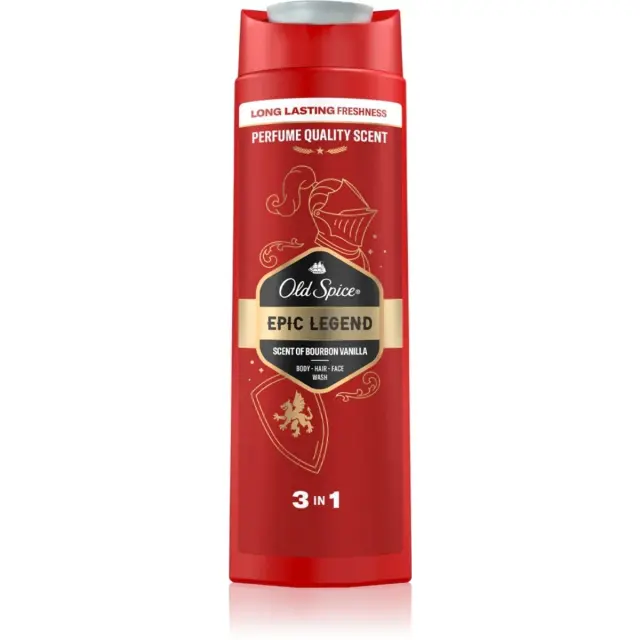 Old Spice Epic Legend Αφρόλουτρο & Σαμπουάν Για Άνδρες 400ml