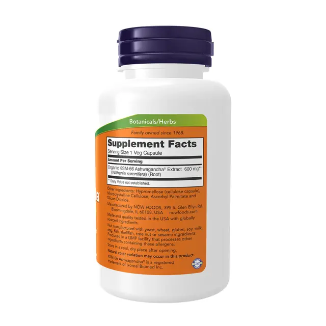 Now Foods KSM-66 Ashwagandha® 2