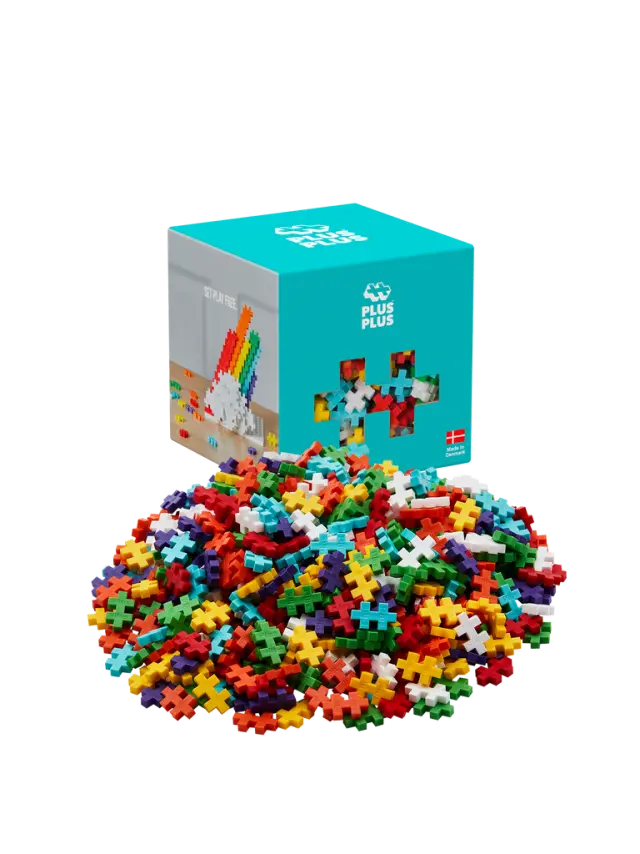 Plus Plus - Plus-Plus Rainbow - 600 pcs (3976) - Toys