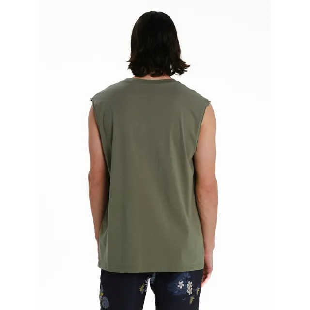 Emerson Men's Tank Top (261.EM37.125-OLIVE GREEN) - Πράσινιο 3