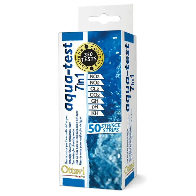 Ottavi Aqua Test 7 in 1 Ενυδρείου 50τμχ