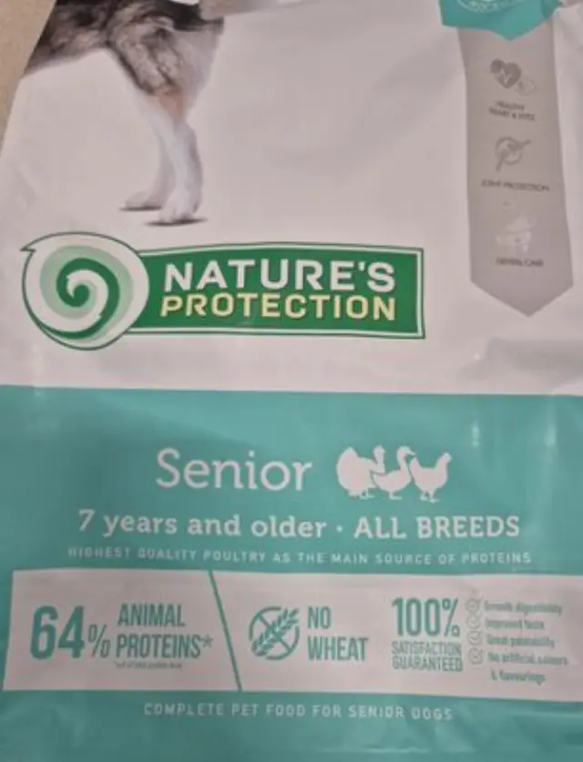 Nature's Protection Senior All Breeds για Ηλικιωμένους Σκύλους με Πουλερικά 4kg