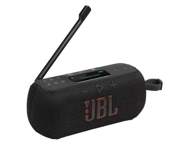 Αδιάβροχο Ασύρματο Ηχείο JBL Tuner 3 με Ραδιόφωνο - 7W - Bluetooth - BlackJBLTUNER3BLK