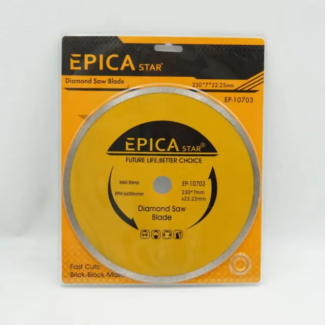 ΠΡΙΟΝΟΛΑΜΑ ΔΙΑΜΑΝΤΕ 230*7*22.23mm EPICA STAR TO-EP-10703 2