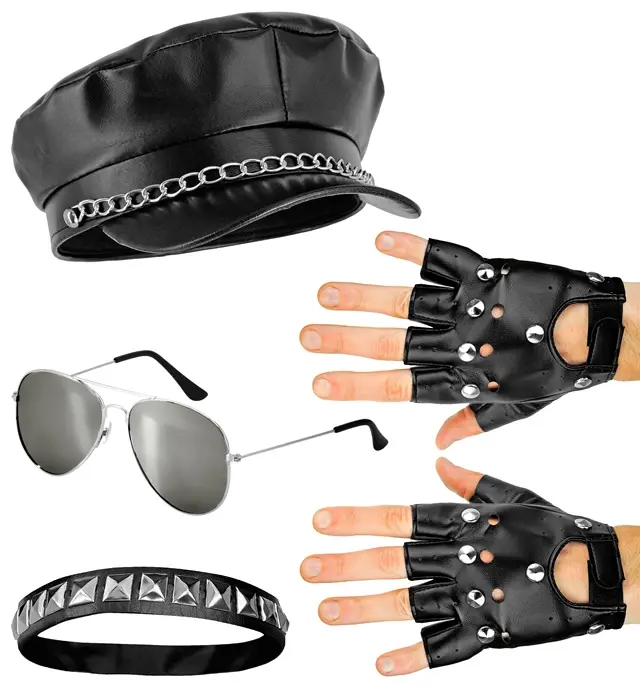Αποκριάτικο Αξεσουάρ Σετ Rocker (Widmann) (W-28158)