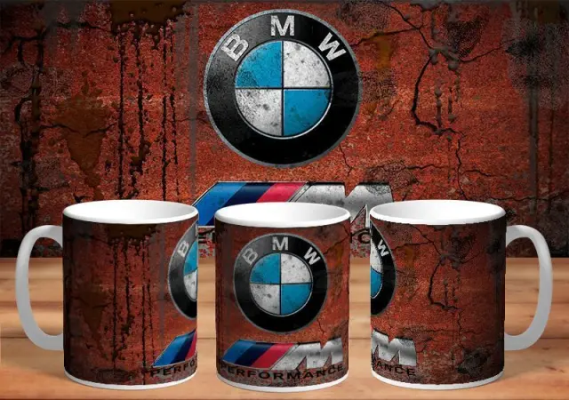 κούπα bmw 01 κεραμική 330ml με συσκευασία δώρου " με δυνατότητα προσθήκης ονόματος η ευχές