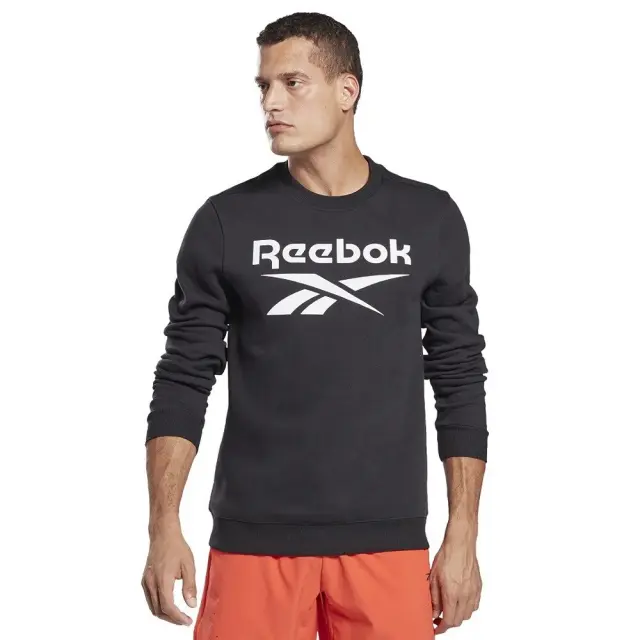 Reebok Identity Fleece Vector Crew (GR1654-Black) - Μαύρο