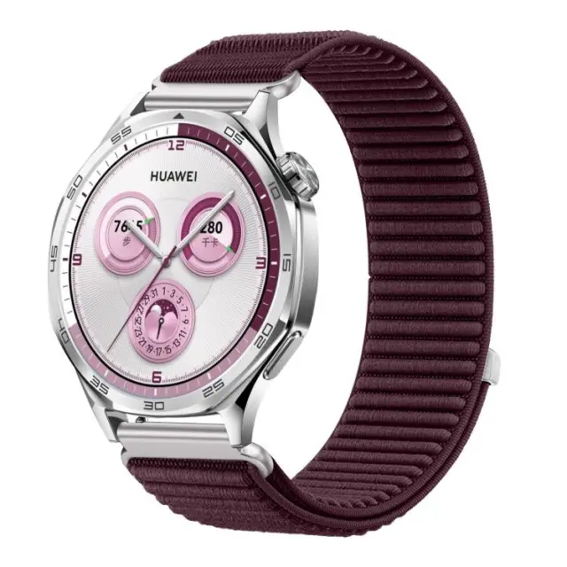Nylon Λουράκι για Smartwatch 22mm-Plum OEM