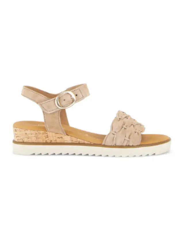 Gabor Πέδιλα Γυναικείο δέρμα Nubuck Μπεζ GAB/82758 30-SAND - 40 3