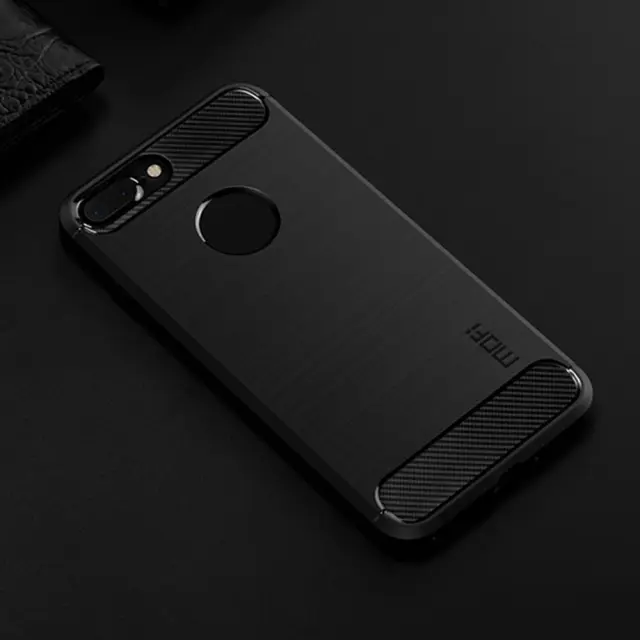 Carbon Fiber Style Θήκη για iPhone 7 Plus/8 Plus-Black OEM 2
