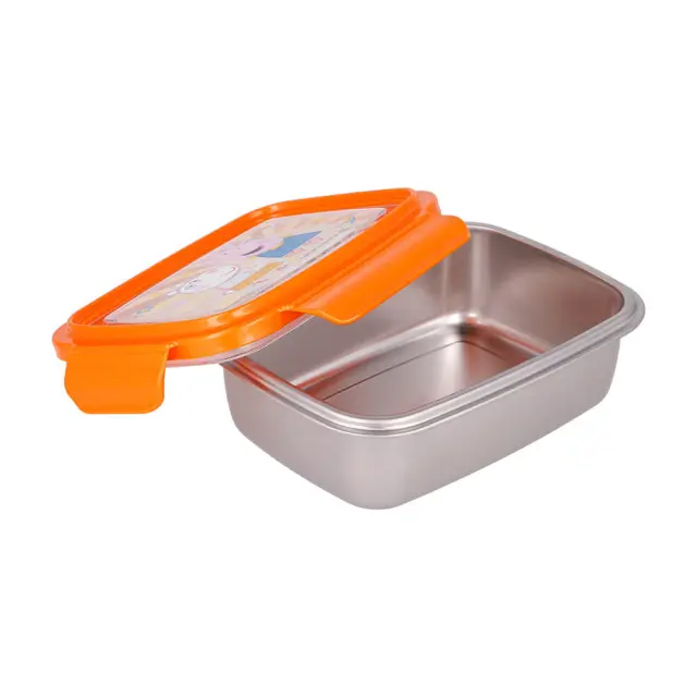Aνοξείδωτο μεγάλο φαγητοδοχείο 1020ml Peppa Pig Little One - Stor 2