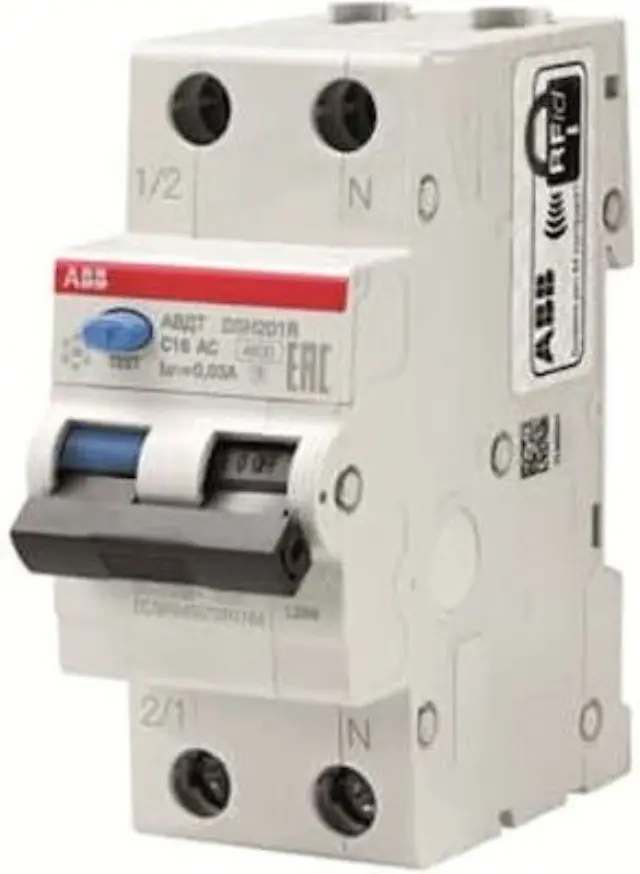 Διακόπτης διαρροής με ασφάλεια DSH201 C32 AC30 ABB 704065