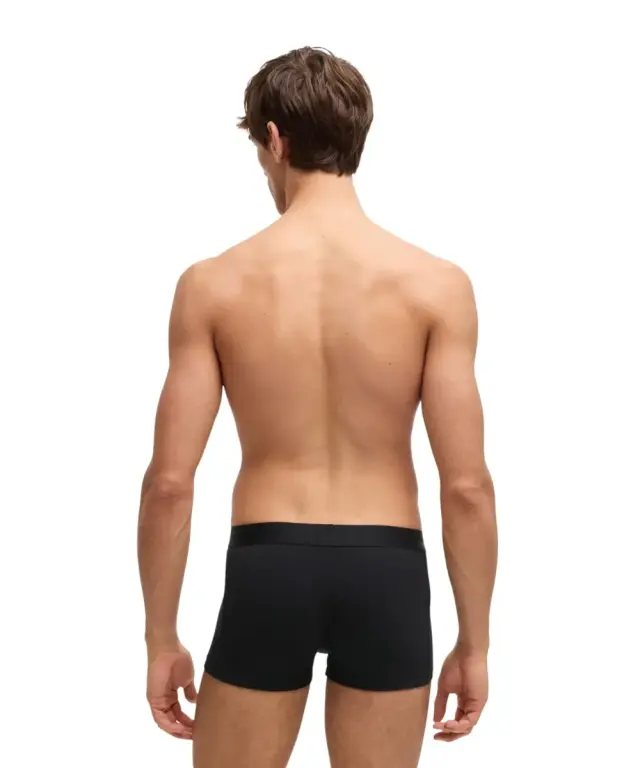 Hugo Boss - Ανδρικά Μποξεράκια Bold Bodywear 3Pack 50544263-001 Μαύρο - S 3