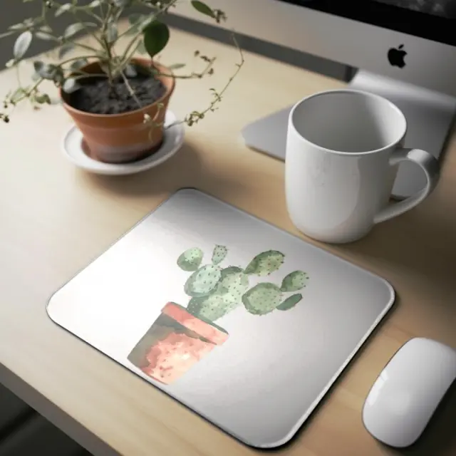 Mousepad ( cactus-12 ) Διαστάσεις: 23cm(μήκος) x 20cm (ύψος)