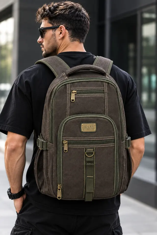 Backpack για Laptop 15.6" Χακί - 3026120 - OS