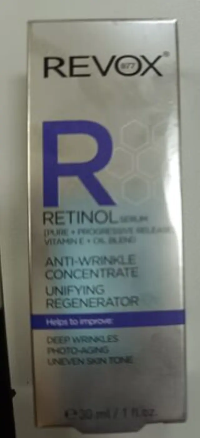 Revox B77 Retinol Serum Unifying Regenerator Αντιρυτιδικός Ορός Προσώπου με Ρετινόλη 30ml