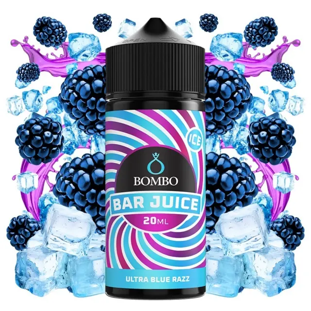 Bar Juice Ultra Blue Razz 20ml (120ml) - Bombo Flavorshots