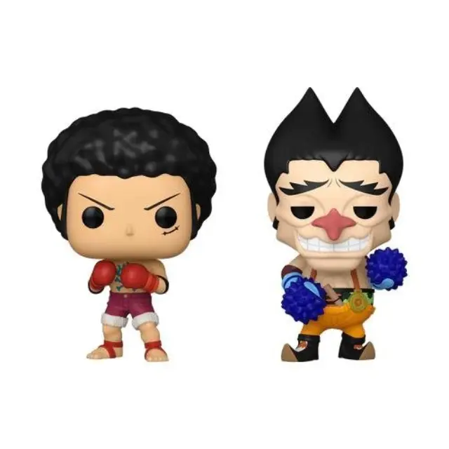 Funko Pop! 2-Pack Animation: One Piece - Monkey D. Luffy + Foxy* (Special Edition) Vinyl Figures 2