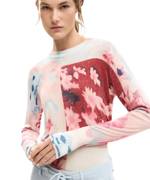 Desigual - Γυναικεία Μπλούζα Copenhague 26SWJF13-3021 Ροζ 3