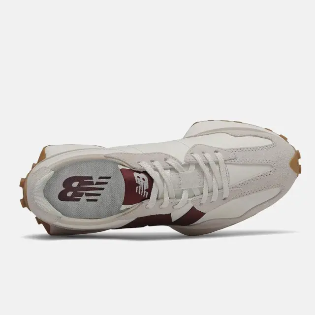 Sneaker New Balance 327 WS327KA Μπεζ Μπορντό - 40.5 3