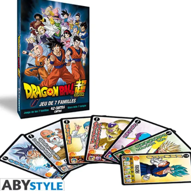 ABYstyle Παιχνίδι με Κάρτες DRAGON BALL SUPER - Jeux des 7 Familles Στα Αγγλικα