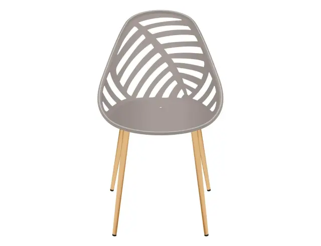 Καρέκλα κήπου Alameda Home Deco Factory με διαστάσεις 52.3x53.3x83.4cm - Taupe HDO0336 2