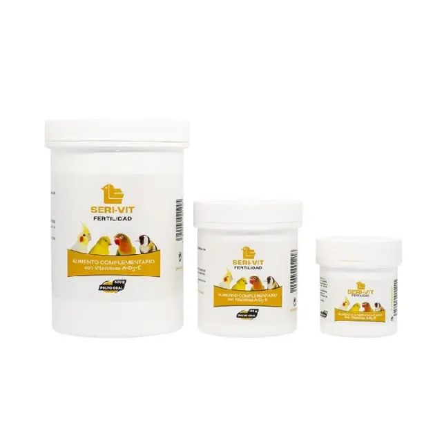 Latac Seri-Vit Συμπλήρωμα Διατροφής σε Σκόνη με Βιταμίνες AD3E για Γονιμότητα και Αναπαραγωγή Πτηνών 40gr