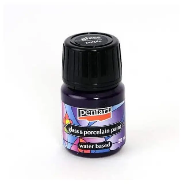 Χρώμα για Γυαλί και πορσελάνη 30ml Pentart - Βιολετί