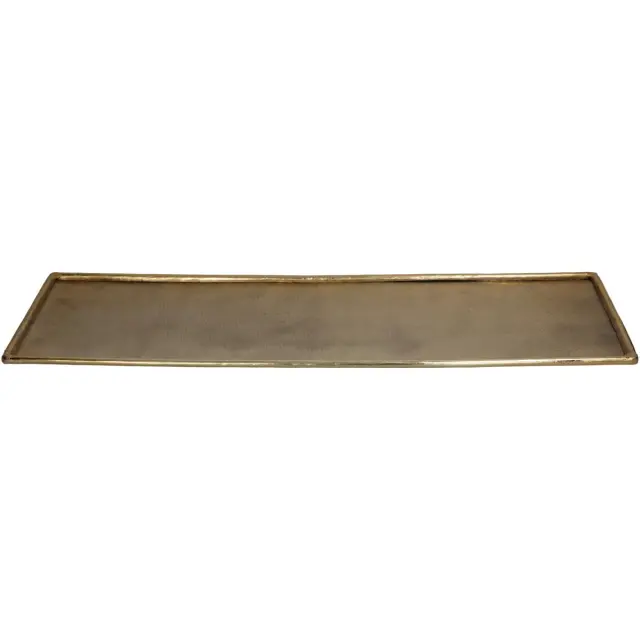 Δίσκος Χρυσό Αλουμίνιο 58x20x0.5cm 2