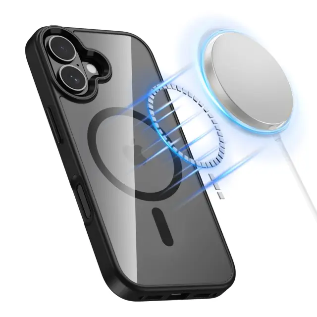 Tech-Protect® Magmat Magsafe Θήκη για iPhone 17-Clear/Black 2