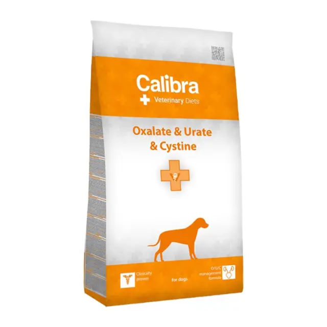 Calibra VD Dog Oxalate & Urate & Cystine Ξηρά Τροφή Σκύλου με Αυγό & Ρύζι 2kg