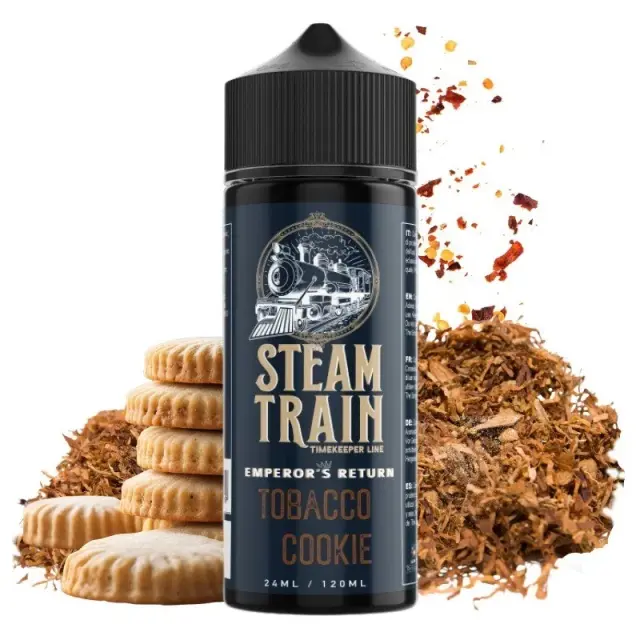 Steam Train Timekeeper Line (Tobacco Cookie) Emperor's Return 24ml/120ml 120ml