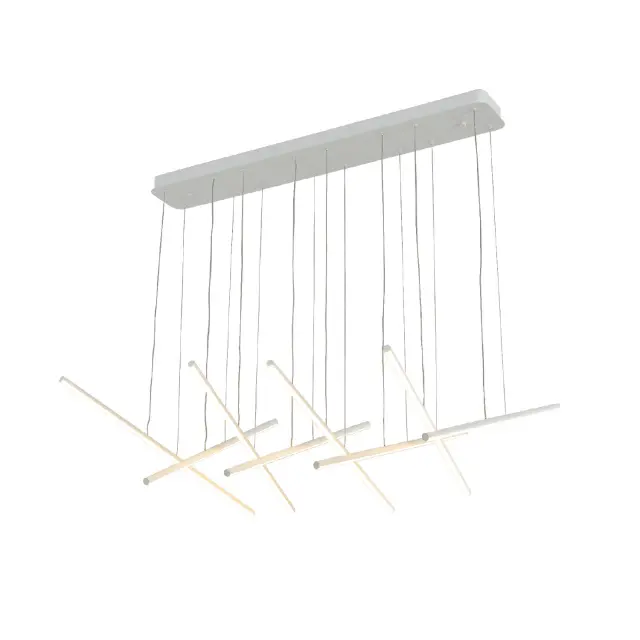 ΚΡΕΜΑΣΤΟ ΦΩΤΙΣΤΙΚΟ LED ACA KY011AC14XWH CORE ΑΜΜΩΔΕΣ ΛΕΥΚΟ ΑΛΟΥΜΙΝΙΟ + ΣΙΛΙΚΟΝΗ 80W 2800K-3200K-4000K 3200LM IP20 650MMX8PCS / KY011AC14XWH