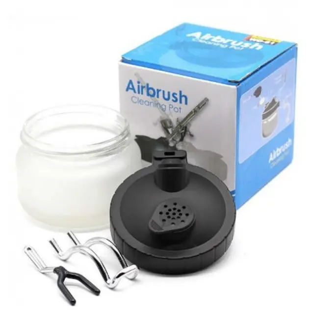 Δοχείο καθαρισμού αερογράφου-Airbrush cleaning pot WD-61