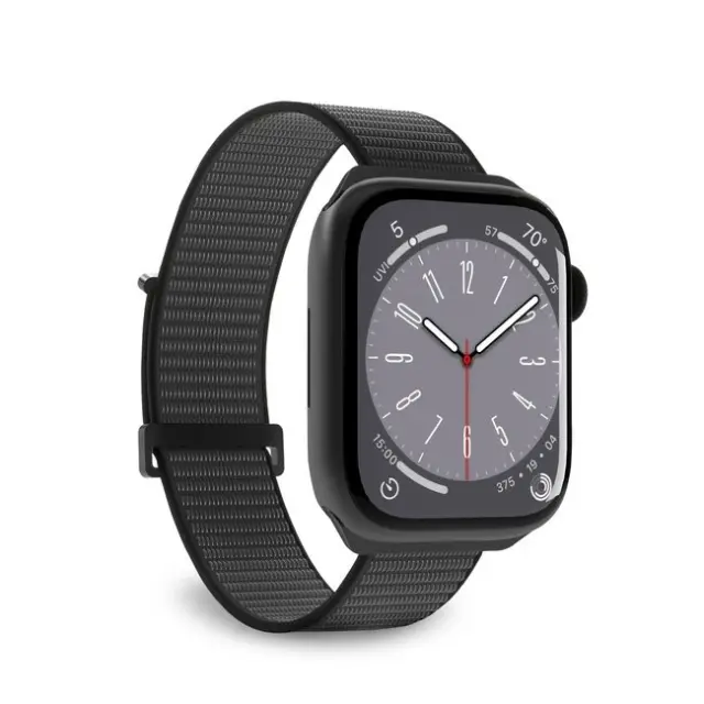 Puro Sport Nylon Strap Apple Watch 38/40/41mm Black