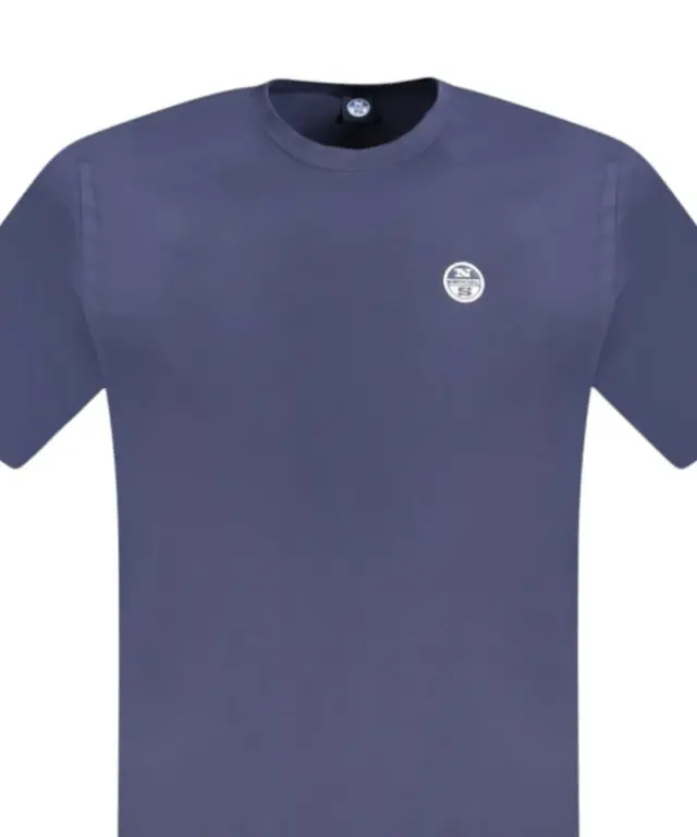North Sails- Ανδρικό Κοντομάνικο Basic T-Shirt 996016-000-0802 Μπλε Σκούρο 3