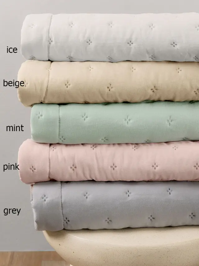 Σετ Κουβερλί 260x240 King Size Palamaiki Nico 2 100% Microfiber- Grey