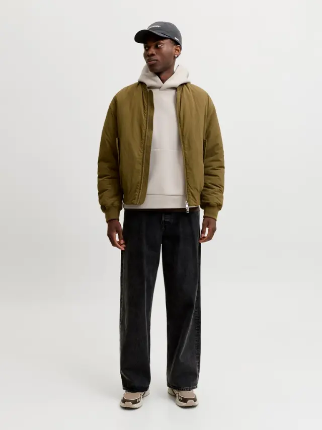 JJEBARRON SWEAT HOOD NOOS - Moonbeam 2