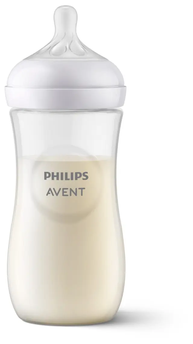 Philips Avent Natural Response Μπιμπερό Πλαστικό 3+ Μηνών με Θηλή Γρήγορης Ροής 4, 330ml