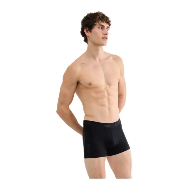 Sloggi Ανδρικό Boxer SLG Base - Διπλό Πακέτο, Χρώμα Μαύρο - S 3
