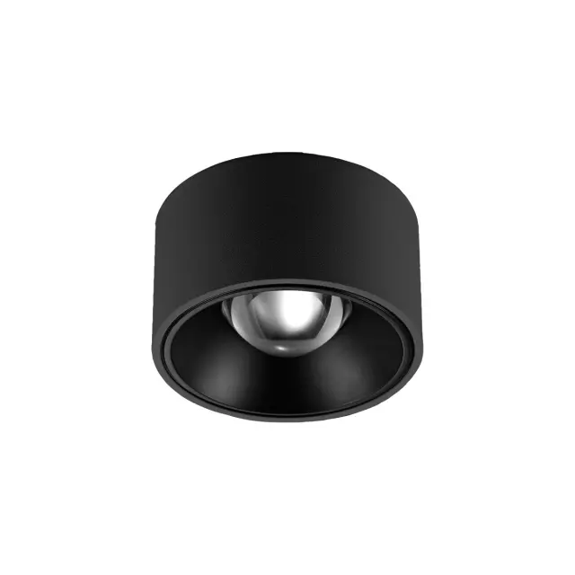 Fozy VK/02152CE/B/C Φωτιστικό Led οροφής 15W 4000K 35° IP54 ø8x4.5cm μαύρο